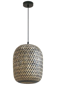 Lampa APP1542 naturalna pleciona bambusowa boho