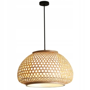Lampa APP1649 naturalna pleciona bambusowa boho