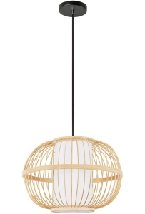 Lampa APP1631 naturalna drewniana bambusowa boho 30