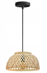 Lampa APP1628 naturalna drewniana bambusowa boho