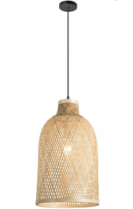 Lampa APP1627 naturalna pleciona bambusowa boho