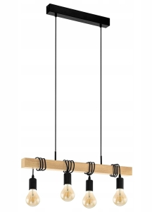 Lampa sufitowa APP974 wisząca loft żyrandol 75 cm