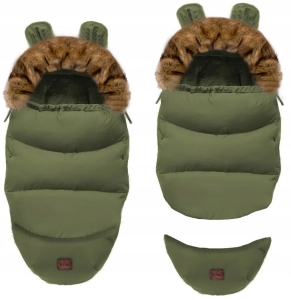 Śpiworek TEDDY KHAKI regulowany