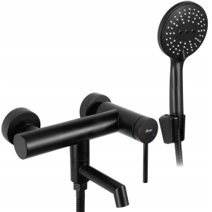 Bateria wannowa FOSS czarna mat