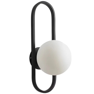 Kinkiet APP1755 czarny lampa ścienna metalowy loft