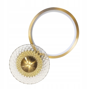 Kinkiet LHJ071 LED złoty mat lampa ścienna