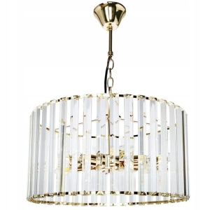 Lampa APP1157 złota żyrandol kryształowy glamour