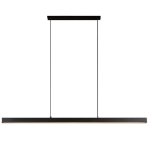 Lampa sufitowa APP1448 LED czarna żyrandol 100 cm