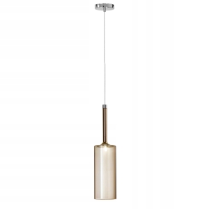Lampa APP1700 amber dymiona sufitowa szklana 8 cm
