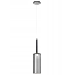 Lampa APP1703 srebrna lustrzana sufitowa szklana 8