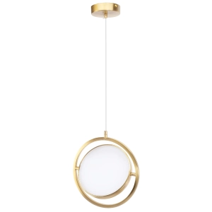 Lampa APP1791 LED złota sufitowa obrotowa reflektor