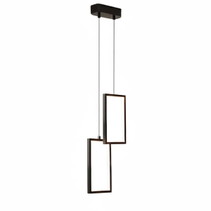 Lampa LHJ085 LED czarna sufitowa wisząca nowoczesna