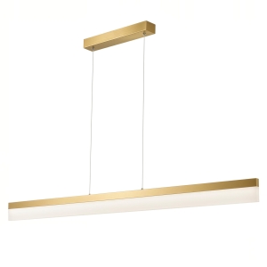 Lampa APP1694 LED złota mat sufitowa nad stół wyspę 120