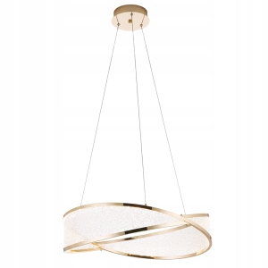Lampa G136 LED złota sufitowa żyrandol nad stół 50