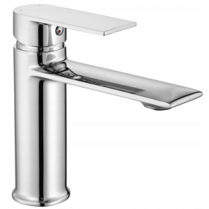 Bateria VENETA chrom umywalkowa niska naumywalkowa Rea