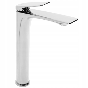 Bateria AVALON chrom umywalkowa wysoka nablatowa Rea