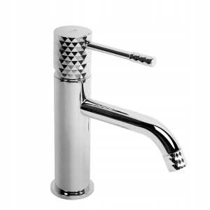 Bateria LUNGO DIAMOND chrom umywalkowa niska Rea