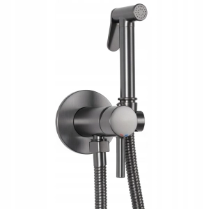 Bateria LUNGO LOOP tytan grafitowa mat bidetowa podtynkowa Rea